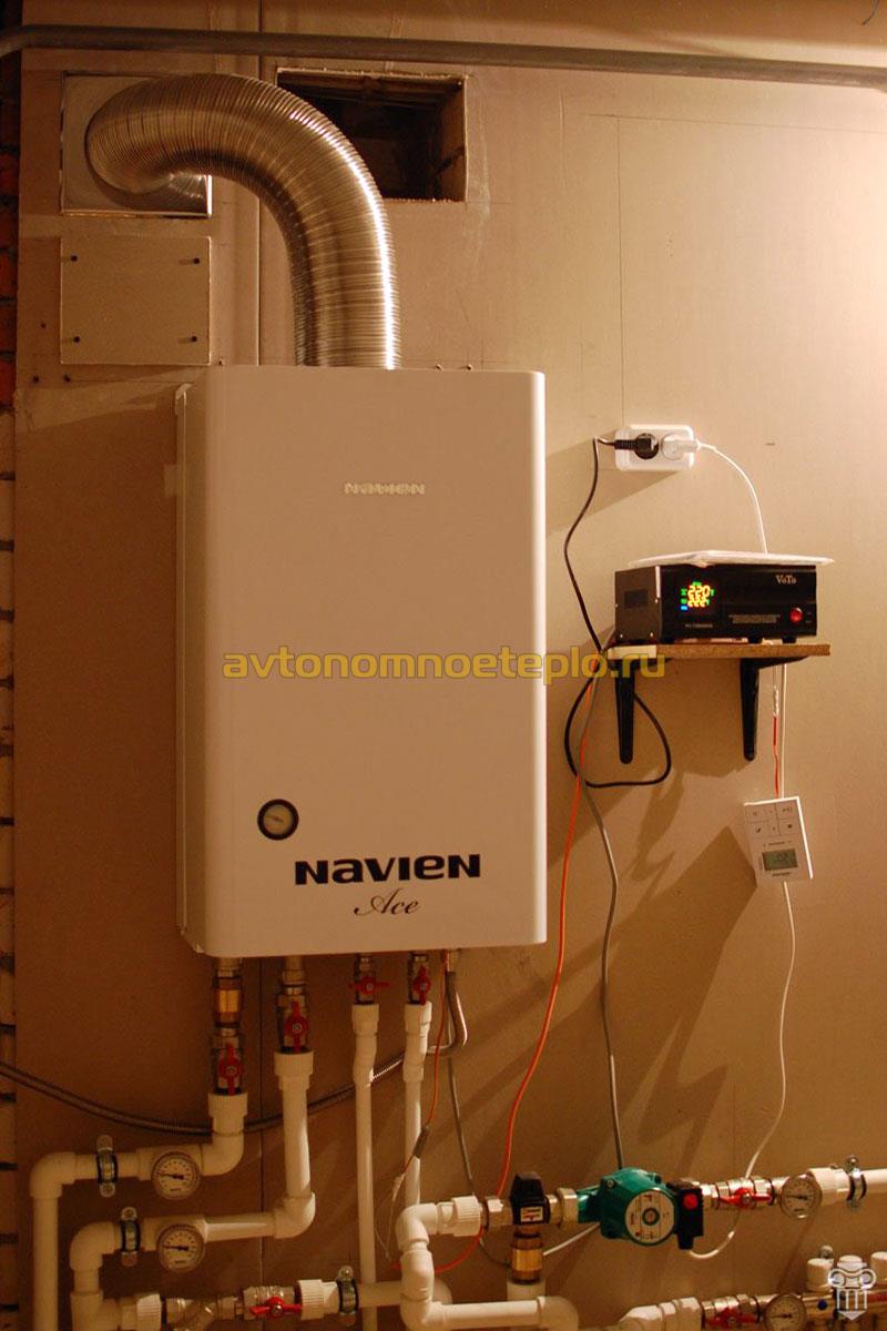 Двухконтурные настенные газовые котлы Навьен - Navien Ace и Navien NCN