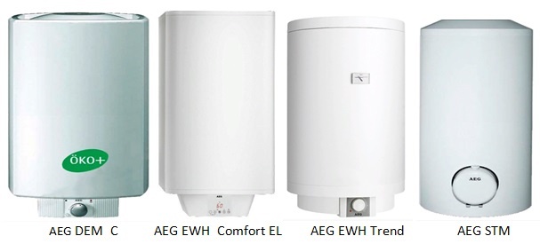 Накопительные водонагреватели AEG